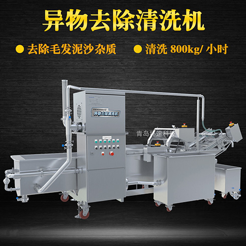 蔬菜自動清洗機(jī)，有效清洗，去除泥沙