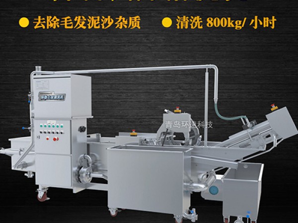 蔬菜氣泡清洗機(jī)，氣泡清洗，清洗800kg/小時(shí)